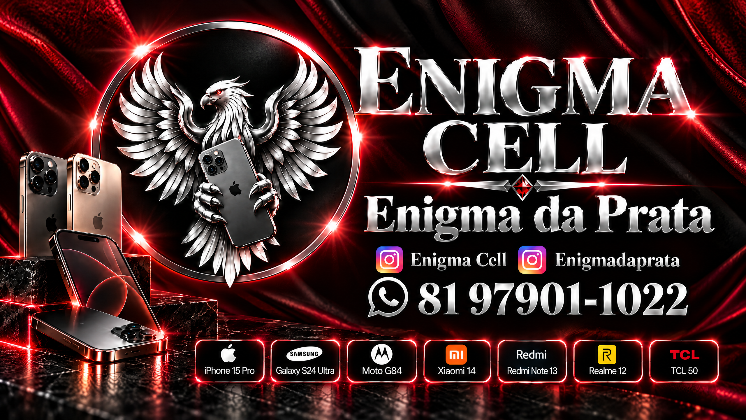 Identidade visual Enigma Cell